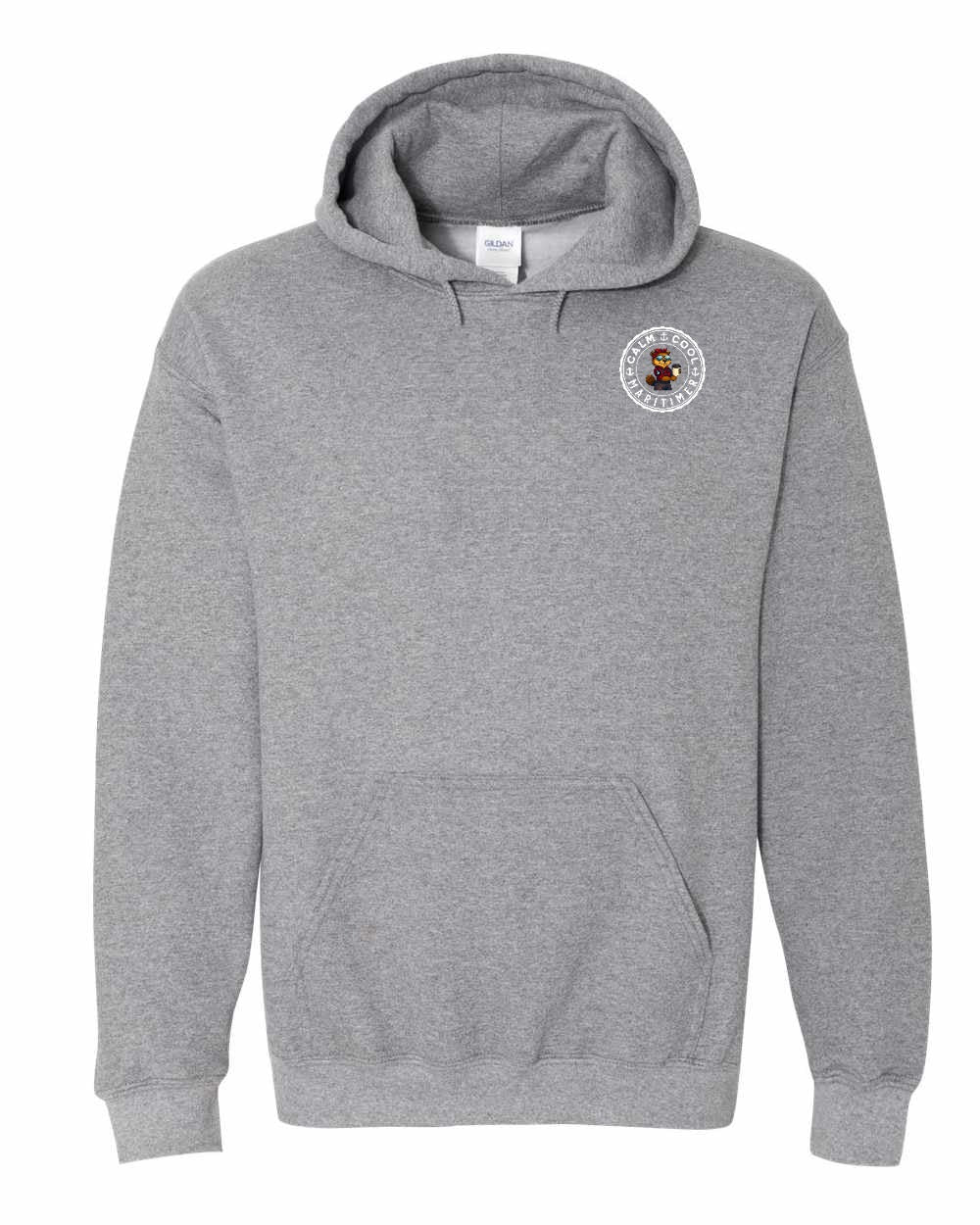 Calm Cool Maritimer Rosie Left Chest & Back Pullover Hoodie - Unisex