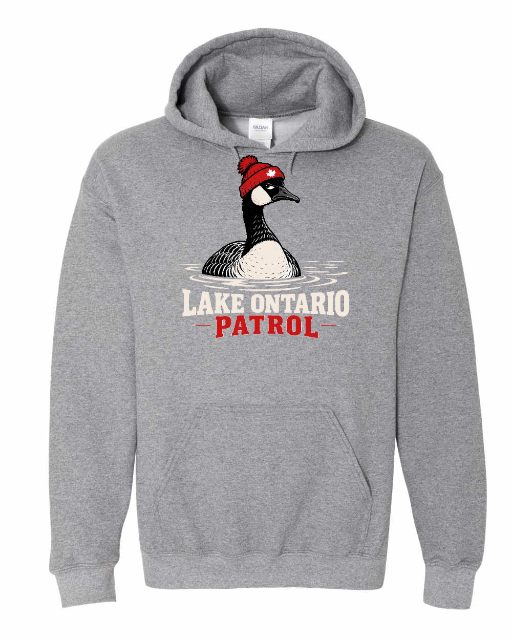 Lake Patrol Full Front Pullover Hoodie