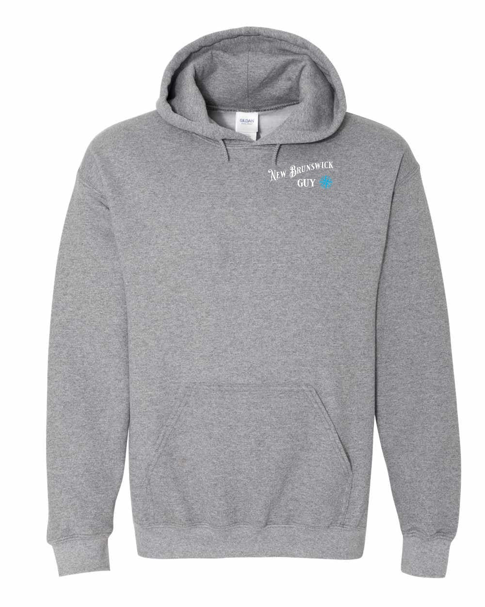 NB Guy Blue Left Chest Pullover Hoodie - Unisex