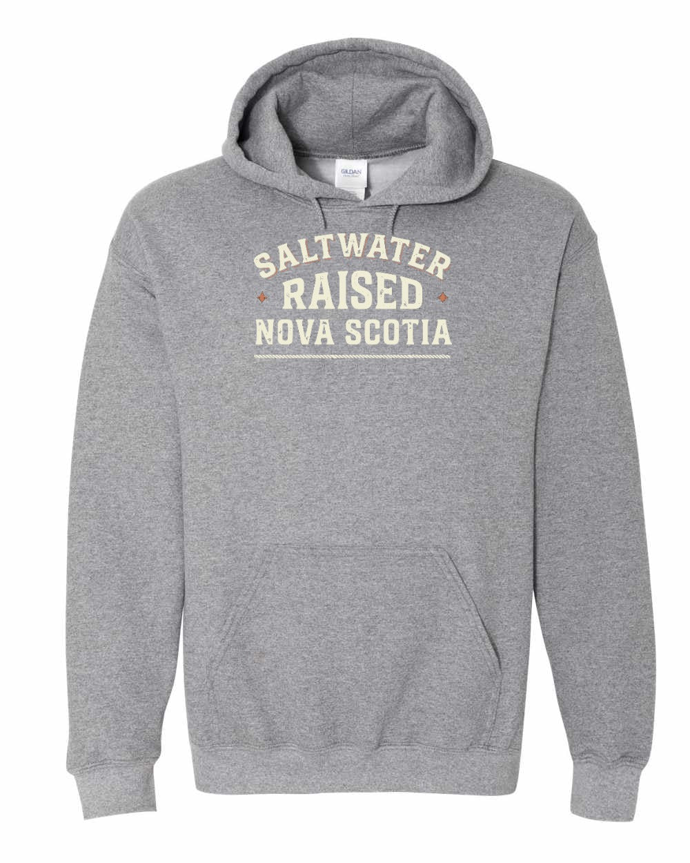 Saltwater Raised NS Sign Pullover Hoodie - Unisex