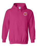 Born and Raised NB Heart Flag Left Chest & Back Pullover Hoodie - Unisex
