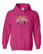 Cape Breton Guy Pullover Hoodie in Heliconia Pink