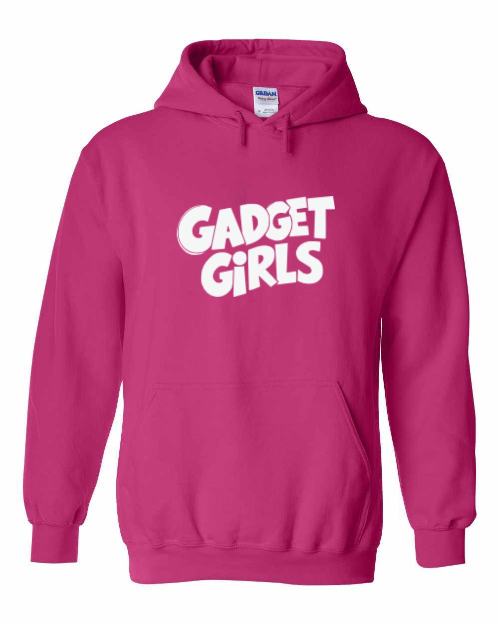 Gadget Girls Pullover Hoodie White Logo