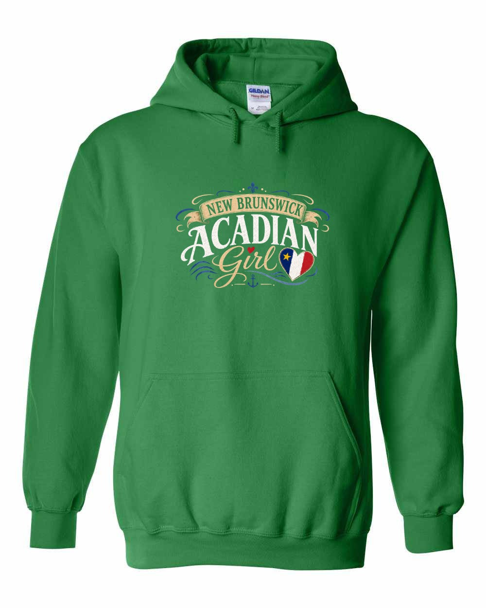 Nb Acadian Girl Pullover Hoodie in Irish Green