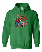 New Mean and Nasty Canadians Pullover Hoodie in Irish Green