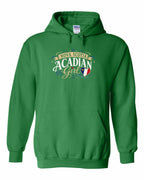 Nova Scotia Girl Garment Pullover Hoodie in Irish Green