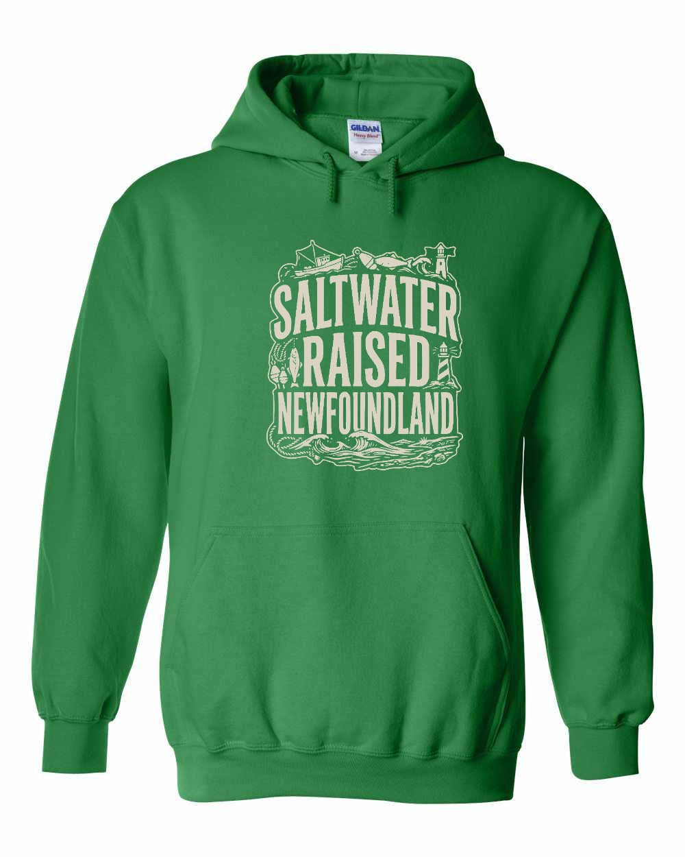 NFLD Saltwater Raised Folk Pullover Hoodie - Unisex
