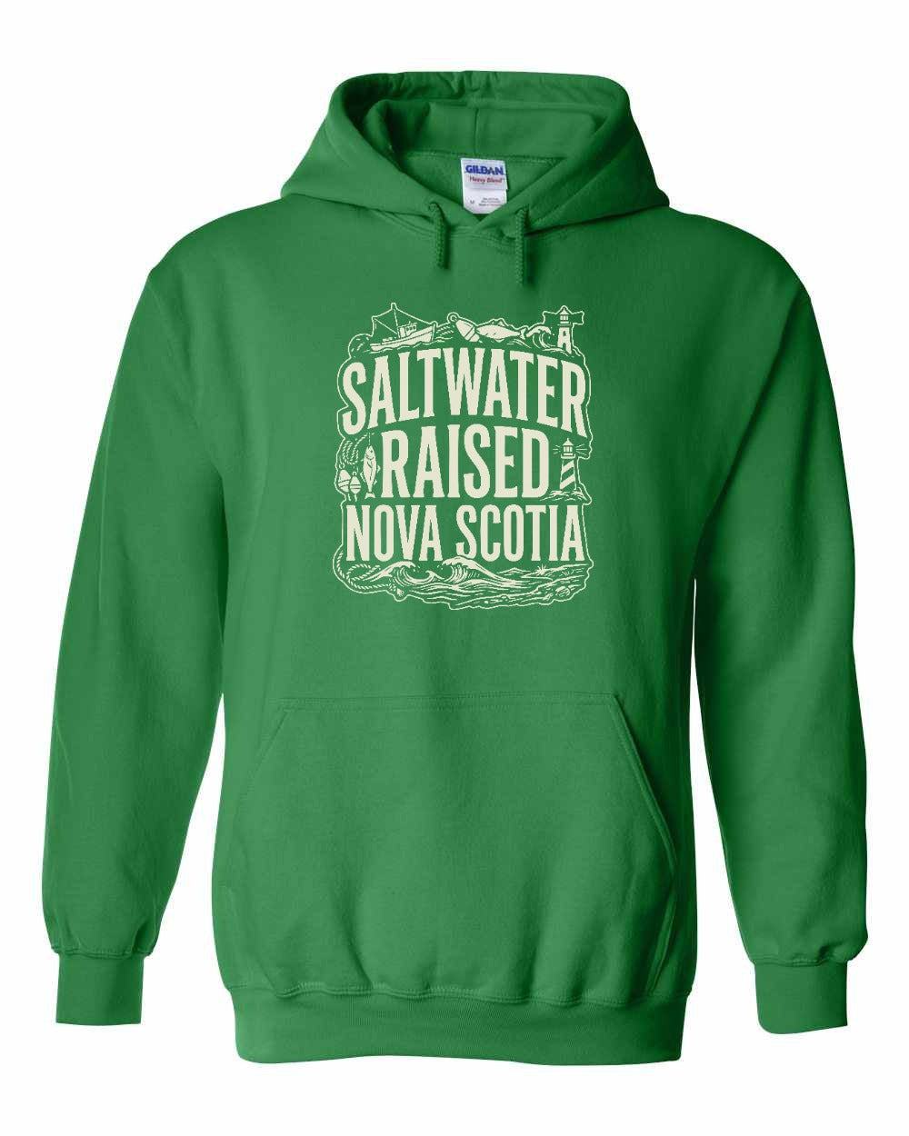 Saltwater Raised NS Folk Pullover Hoodie - Unisex