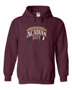 Newfoundland Guy Pullover Hoodie in Maroon