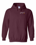 Just a NFLD guy Yellow compass Left Chest pullover hoodie - Unisex