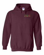 Made In NB Tartan Left Chest pullover hoodie - Unisex