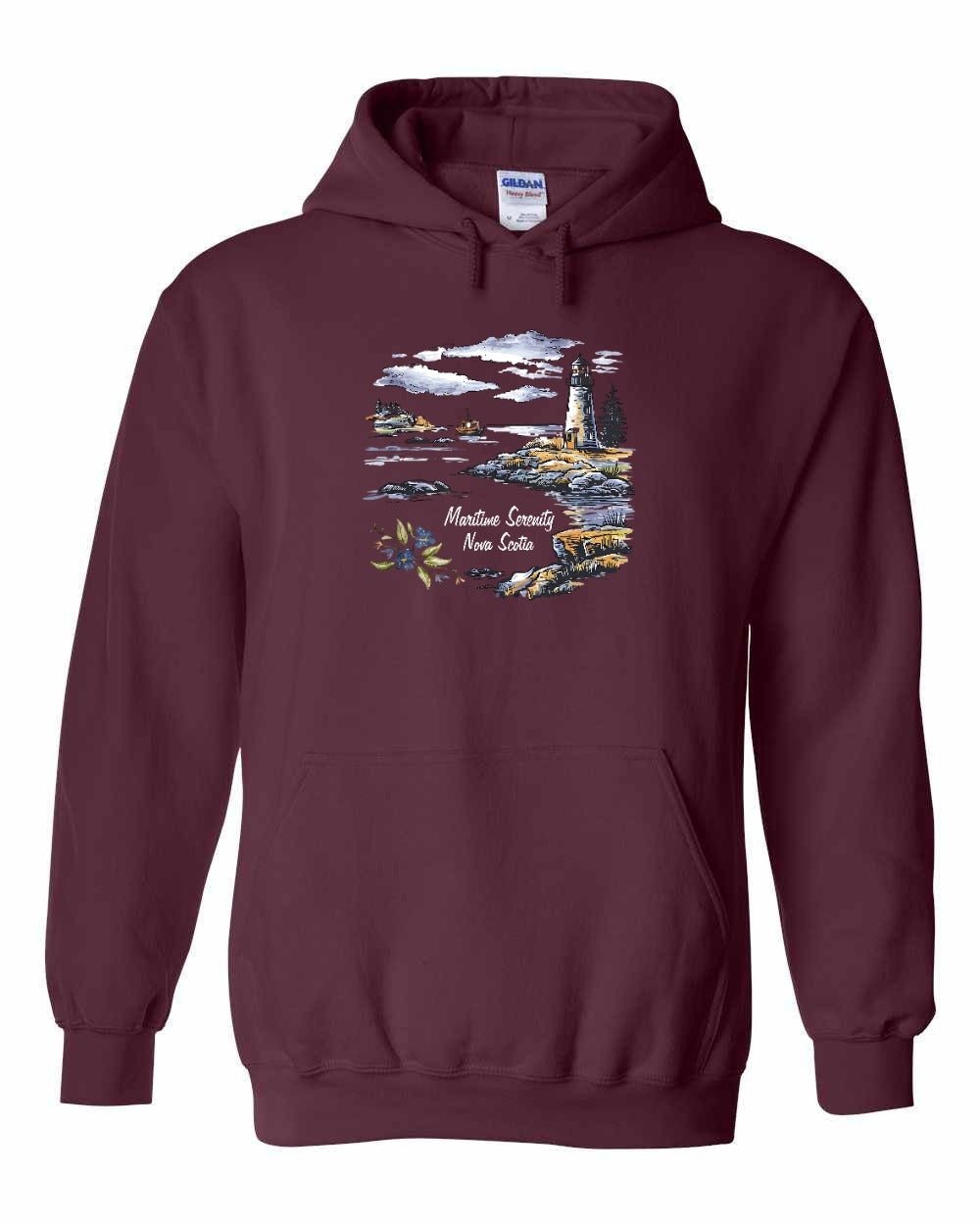 Maritime Serenity NS Pullover Hoodie - Unisex