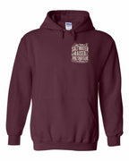 PEI Saltwater Raised Folk Left Chest Pullover Hoodie - Unisex