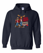 New Mean and Nasty Canadians Pullover Hoodie in Navy