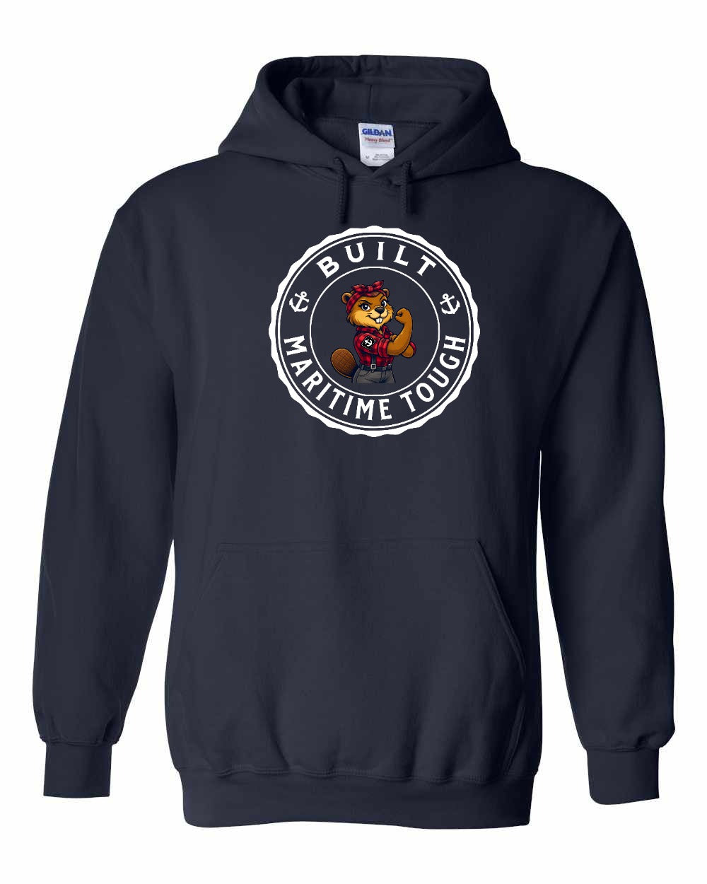 Built Maritime Tough Rosie Pullover Hoodie - Unisex