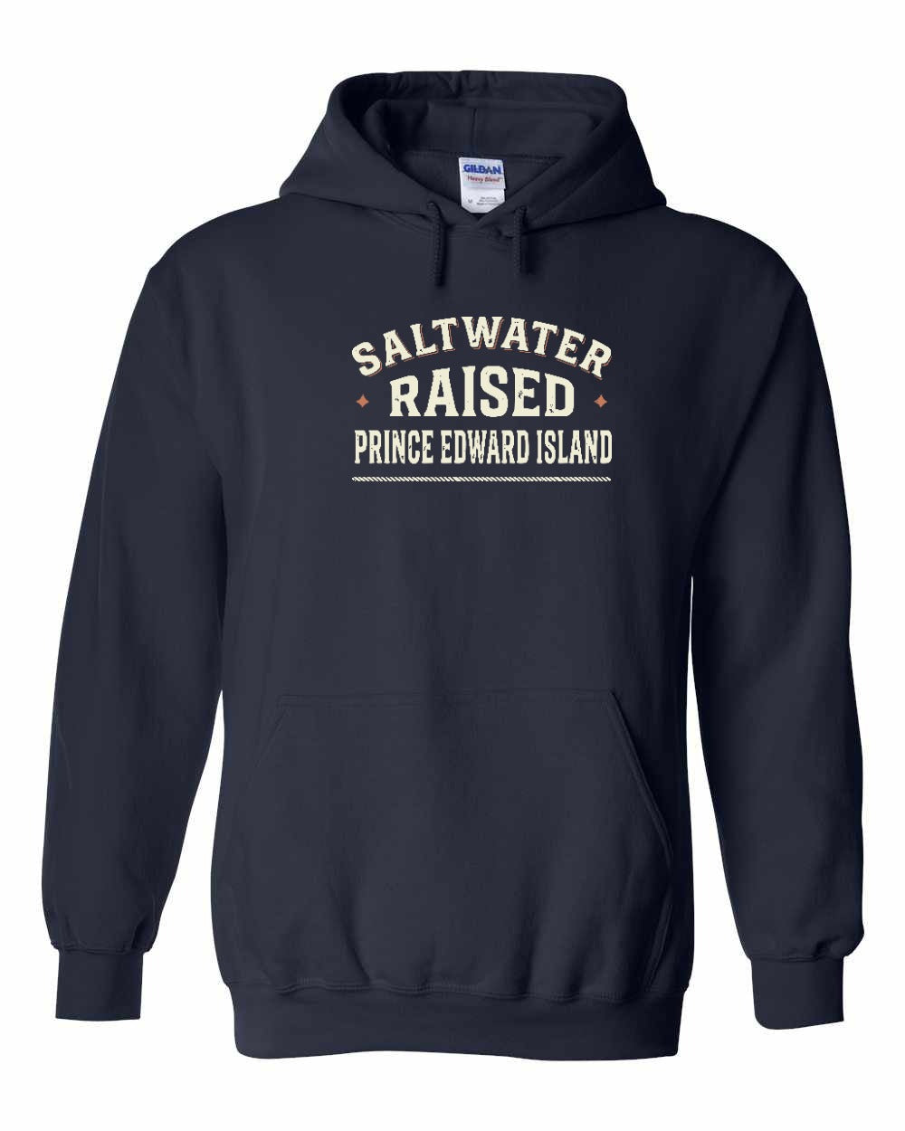 PEI Saltwater Raised Sign Pullover Hoodie - Unisex