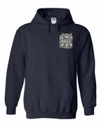 CB Saltwater Raised Folk Left Chest and Back Pullover Hoodie - Unisex
