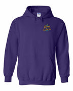 Anchored in PEI new Left Chest and Back Pullover Hoodie - Unisex