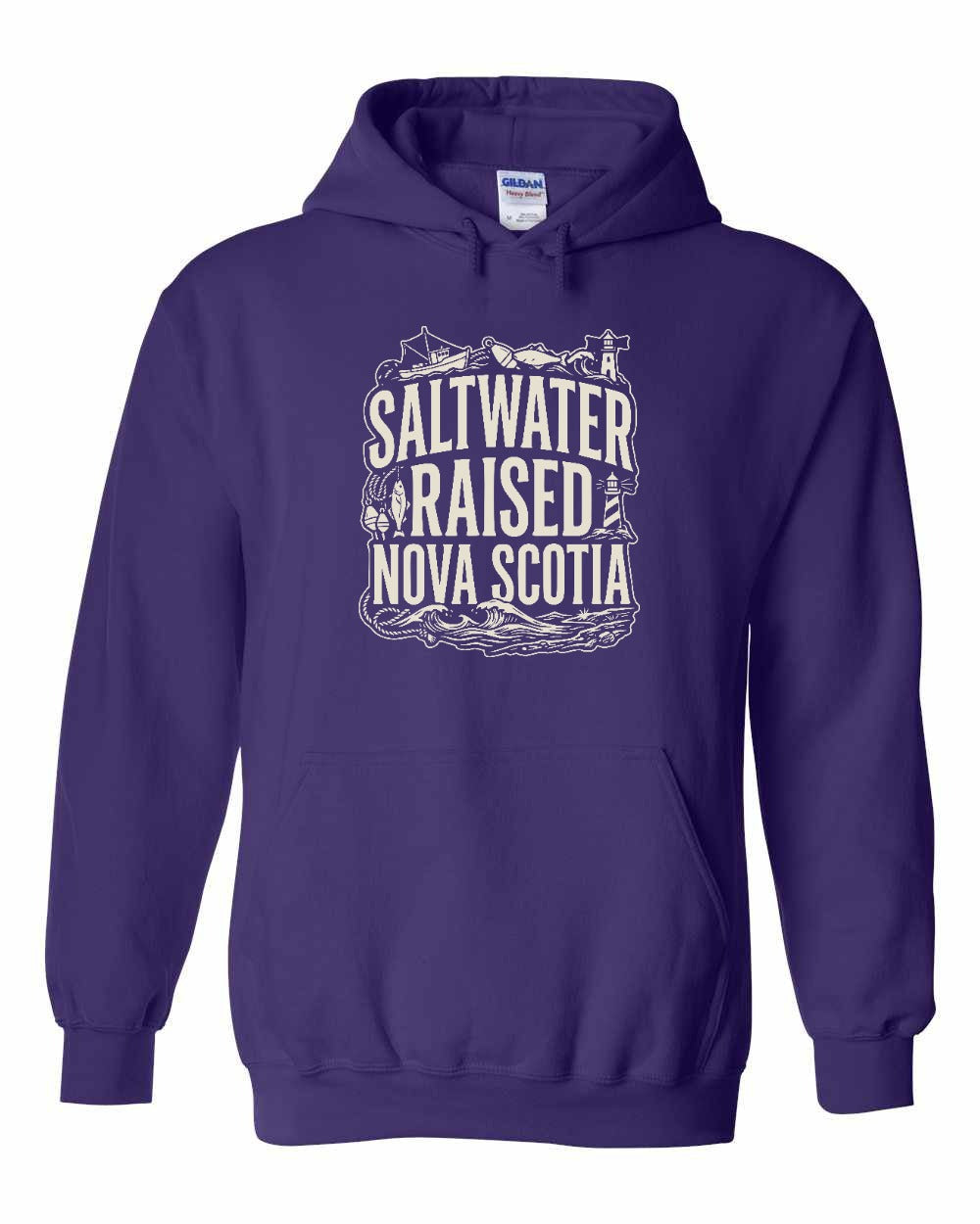 Saltwater Raised NS Folk Pullover Hoodie - Unisex