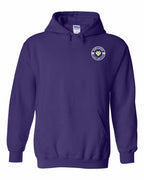 Born and Raised CB Heart Flag Left Chest Pullover Hoodie - Unisex