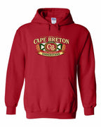 Cb Understand Flag Pullover Hoodie in Red