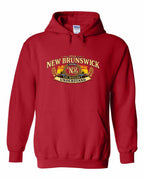 Nb Understand Full Front Pullover Hoodie in Red