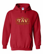 The Tav Garment Pullover Hoodie in Red