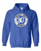 Gadget Girls 30th Retreat Pullover Hoodie White Logo