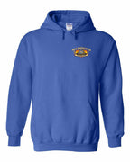 Nb Understand Left Chest and Back Pullover Hoodie in Royal