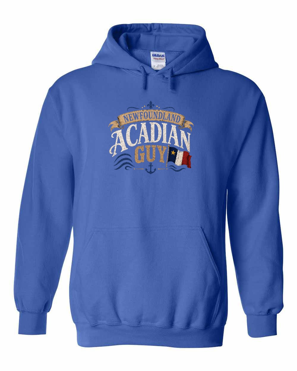 Newfoundland Guy Pullover Hoodie in Royal