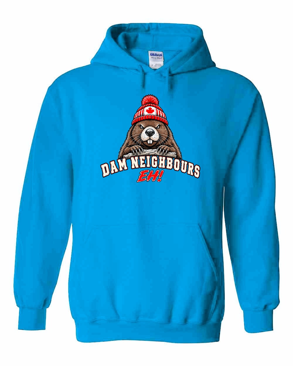Dam Neighbours Full Front Pullover Hoodie