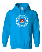 Pictou Born Raised Pullover Hoodie in Sapphire