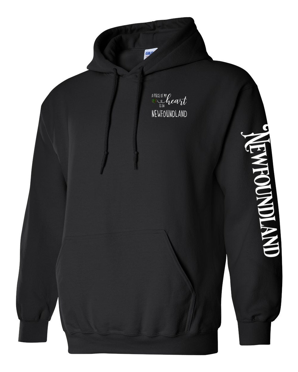 A piece of my heart NFLD tartan Left Chest and Sleeve pullover - Unisex