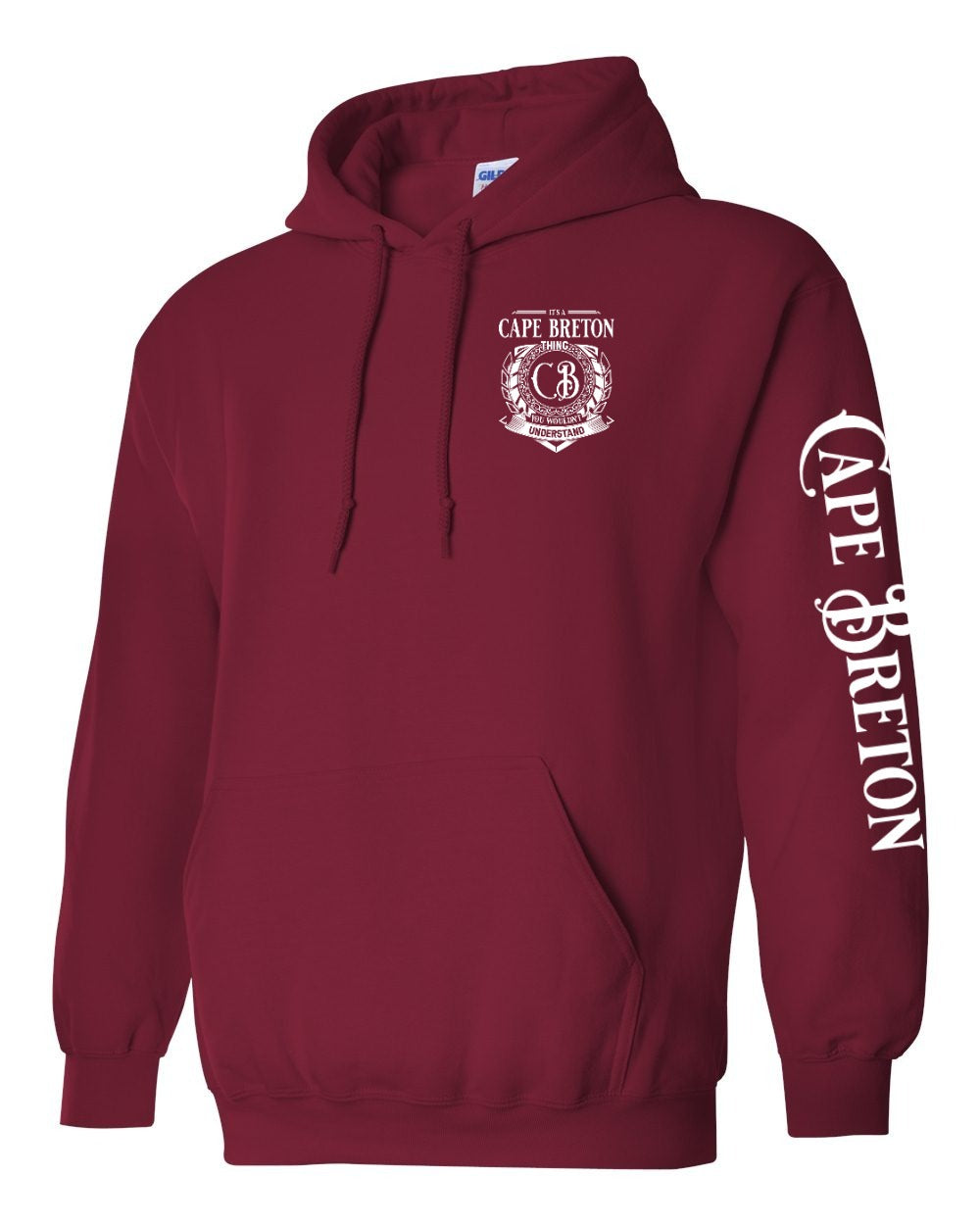 It's a CB thing Left Chest and Sleeve Pullover Hoodie - Unisex