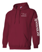 A piece of my heart NFLD tartan Left Chest and Sleeve pullover - Unisex