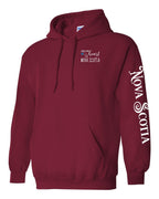 A piece of my heart NS tartan Left Chest and Sleeve Pullover Hoodie - Unisex