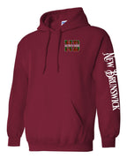 Saltwater Raised NB Left Chest and Sleeve Pullover Hoodie - Unisex