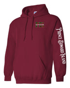 PEI Saltwater Raised Left Chest and Sleeve Pullover Hoodie - Unisex