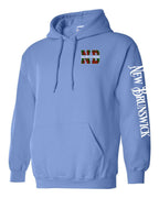 Saltwater Raised NB Left Chest and Sleeve Pullover Hoodie - Unisex
