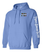 PEI Saltwater Raised Left Chest and Sleeve Pullover Hoodie - Unisex
