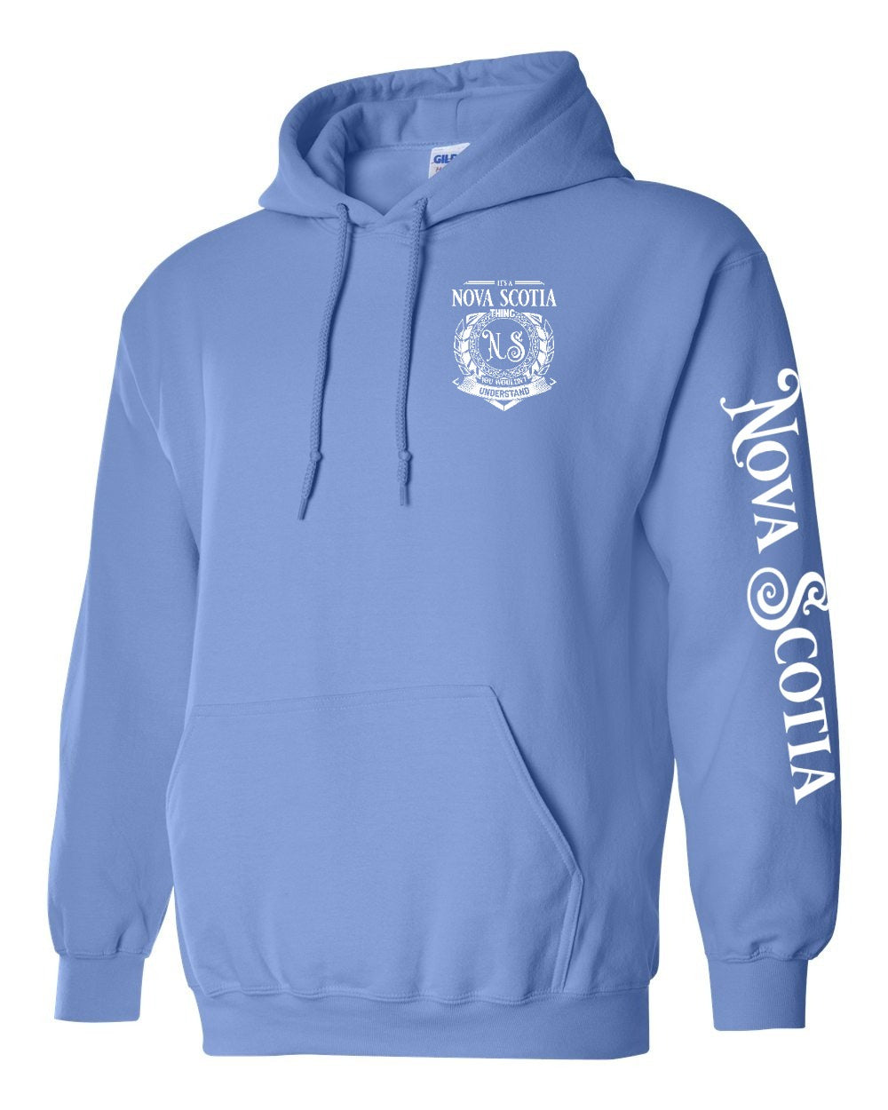 It's a NS thing Left Chest and Sleeve Pullover Hoodie - Unisex