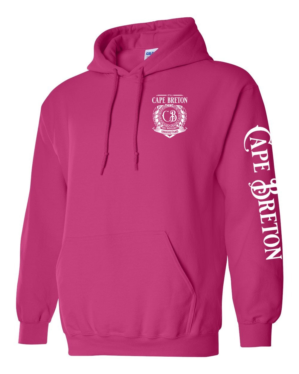 It's a CB thing Left Chest and Sleeve Pullover Hoodie - Unisex