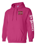 Saltwater Raised NB Left Chest and Sleeve Pullover Hoodie - Unisex