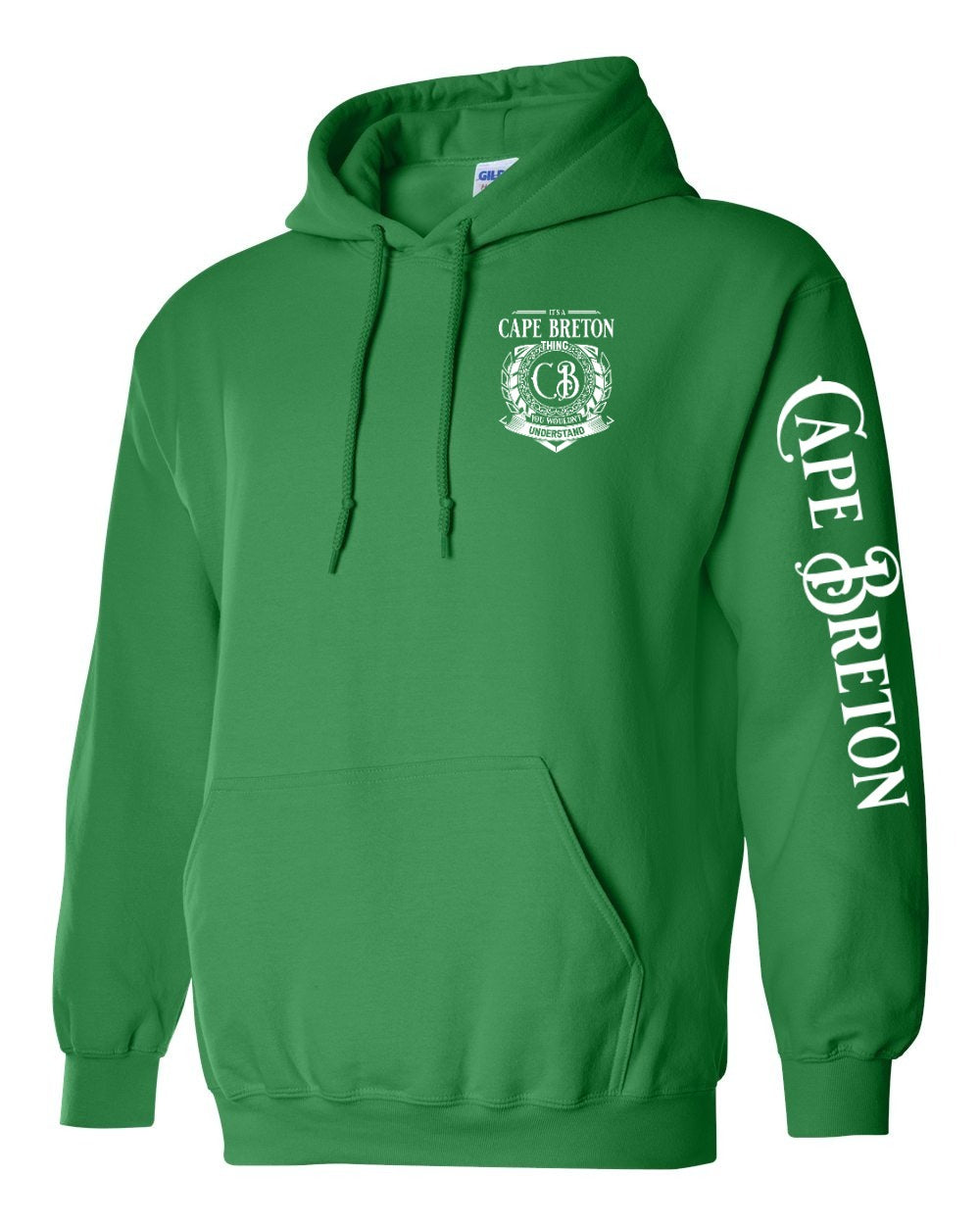 It's a CB thing Left Chest and Sleeve Pullover Hoodie - Unisex