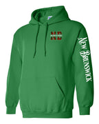 Saltwater Raised NB Left Chest and Sleeve Pullover Hoodie - Unisex