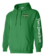 PEI Saltwater Raised Left Chest and Sleeve Pullover Hoodie - Unisex
