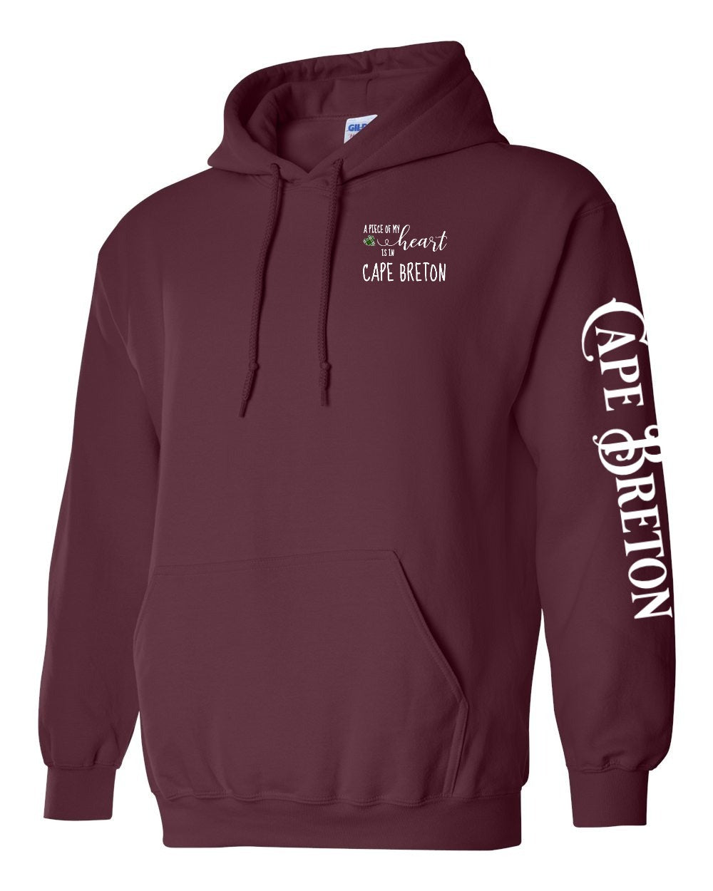 A piece of my heart CB tartan Left Chest and Sleeve pullover - Unisex