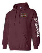 Saltwater Raised NB Left Chest and Sleeve Pullover Hoodie - Unisex