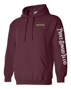 PEI Saltwater Raised Left Chest and Sleeve Pullover Hoodie - Unisex