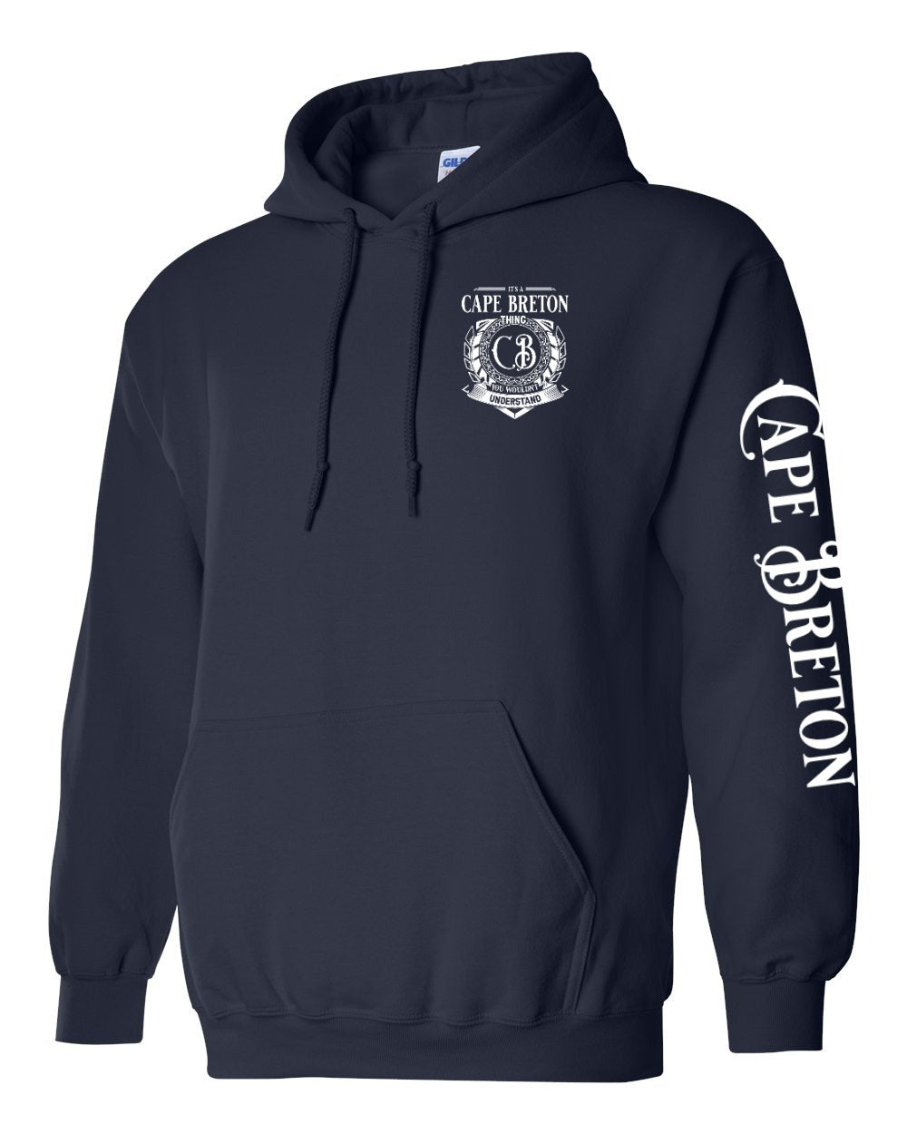 It's a CB thing Left Chest and Sleeve Pullover Hoodie - Unisex